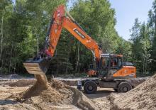 Excavadoras hidráulicas  de ruedas Develon DX210W-7 