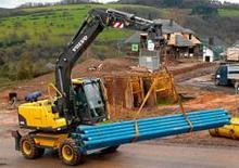 Excavadoras hidráulicas  de ruedas Volvo EW140C