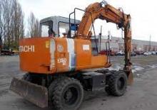 Excavadoras hidráulicas  de ruedas Fiat-Hitachi EX 60 WD-2