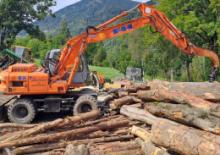 Excavadoras hidráulicas  de ruedas Fiat Kobelco EX 95 WT