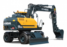 Excavadoras hidráulicas  de ruedas Hyundai HW140A