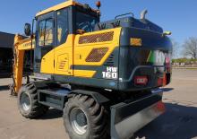Excavadoras hidráulicas  de ruedas Hyundai HW160