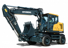 Excavadoras hidráulicas  de ruedas Hyundai HW170ACR