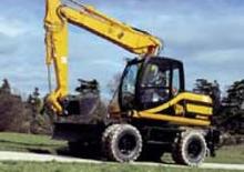Excavadoras hidráulicas  de ruedas JCB JS 145 W