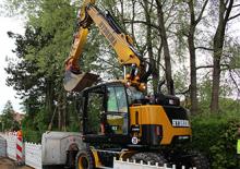Excavadoras hidráulicas  de ruedas Hydrema MX 18 G