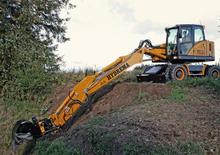 Excavadoras hidráulicas  de ruedas Hydrema MX 18