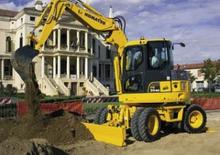 Excavadoras hidráulicas  de ruedas Komatsu PW98MR-6