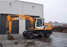 Excavadoras hidráulicas  de ruedas Hyundai R 120 W