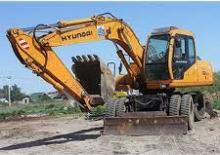 Excavadoras hidráulicas  de ruedas Hyundai R 130 W 3
