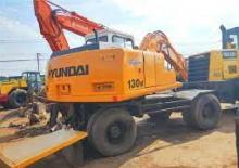 Excavadoras hidráulicas  de ruedas Hyundai R 130 W