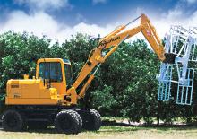 Excavadoras hidráulicas  de ruedas Hyundai R 95 W 3