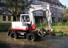 Excavadoras hidráulicas  de ruedas Takeuchi TB 175 W