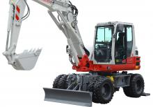 Excavadoras hidráulicas  de ruedas Takeuchi TB 395W