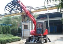 Excavadoras hidráulicas  de ruedas YTO WLY70