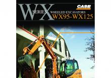 Excavadoras hidráulicas  de ruedas Case WX95
