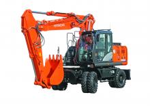 Excavadoras hidráulicas  de ruedas Hitachi ZX190W-6