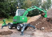 Excavadoras para cementerios Lanz FB 3000