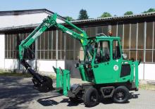 Excavadoras para cementerios Schmelzer Hytrac 400