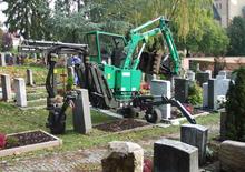 Excavadoras para cementerios Schmelzer ROBO 2 WP 