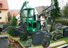 Excavadoras para cementerios Schmelzer ROBO 2WP 