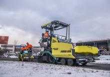 Extendedoras asfálticas  de ruedas Ammann AFW 400-3