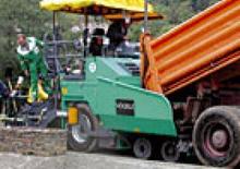 Extendedoras asfálticas  de ruedas Vögele Super 1203