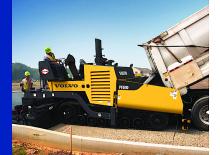 Extendedoras asfálticas sobre orugas Volvo PF 6110