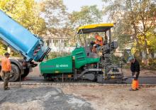 Extendedoras asfálticas sobre orugas Vögele Super 1300-3i