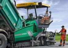 Extendedoras asfálticas sobre orugas Vögele Super 1600-3