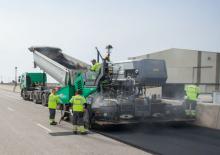 Extendedoras asfálticas sobre orugas Vögele Super 1800-3 SprayJet