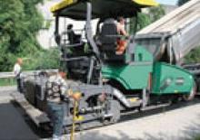 Extendedoras asfálticas sobre orugas Vögele Super 1800-2