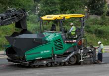 Extendedoras asfálticas sobre orugas Vögele Super 2000-3i