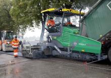 Extendedoras asfálticas sobre orugas Vögele Super 2100-3i
