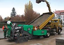 Extendedoras asfálticas sobre orugas Vögele Super 600