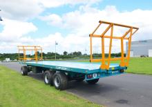 Flat bed trailers Rolland RP 10006 LCH