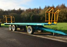 Flat bed trailers Rolland RP 10006 LSEL