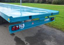 Flat bed trailers Rolland RP 12006 CH