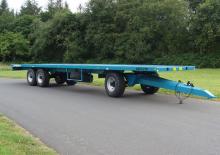 Flat bed trailers Rolland RP 12006 SEL