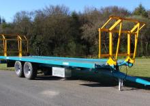 Flat bed trailers Rolland RP 7504 LSP