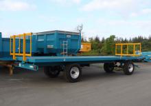 Flat bed trailers Rolland RP 9004 CH