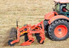 Gradas de disco -gancho Kubota CD1601TC