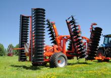 Gradas de disco -gancho Kuhn Discolander XM 48