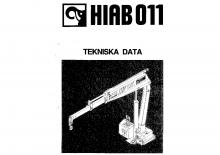 Grúas  de carga eléctricas Hiab 011 BT