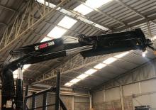 Grúas de carga hidráulicas Hiab 300-4 Jib 90-3
