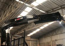 Grúas de carga hidráulicas Hiab 300-5 Jib 90-2