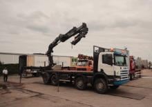 Grúas de carga hidráulicas Hiab 400-3