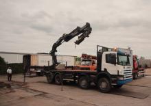 Grúas de carga hidráulicas Hiab 400-6 Jib 65 X-3