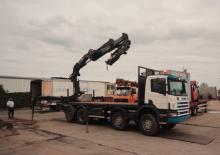 Grúas de carga hidráulicas Hiab 400-7 Jib 65 X-3