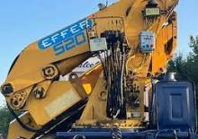 Grúas de carga hidráulicas Effer 520 4S 3S