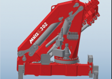 Grúas de carga hidráulicas MKG HLK 302 HP a4